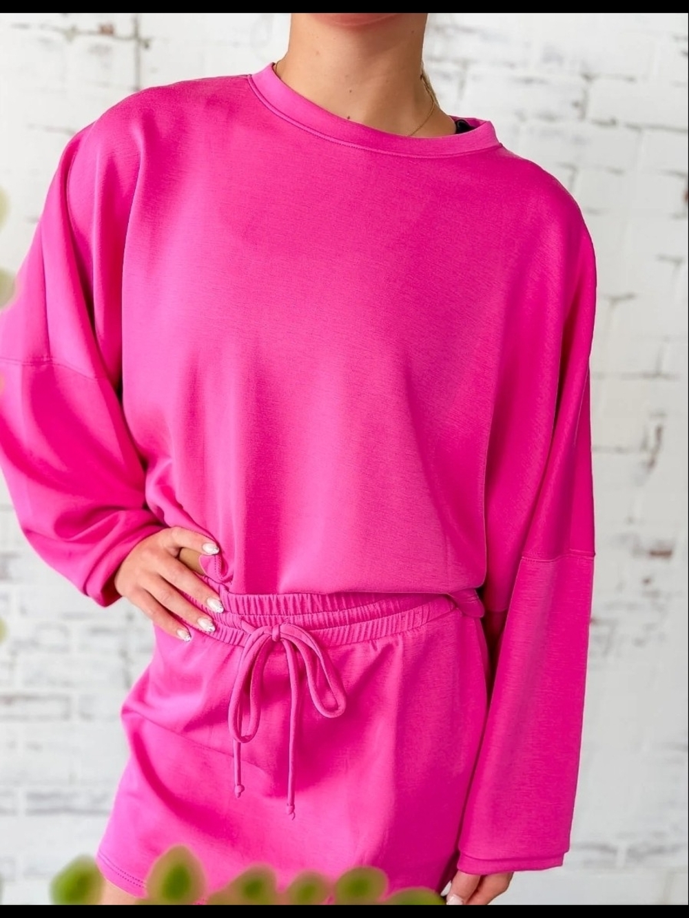 Pink Drawstring Set - Picture 2 of 10